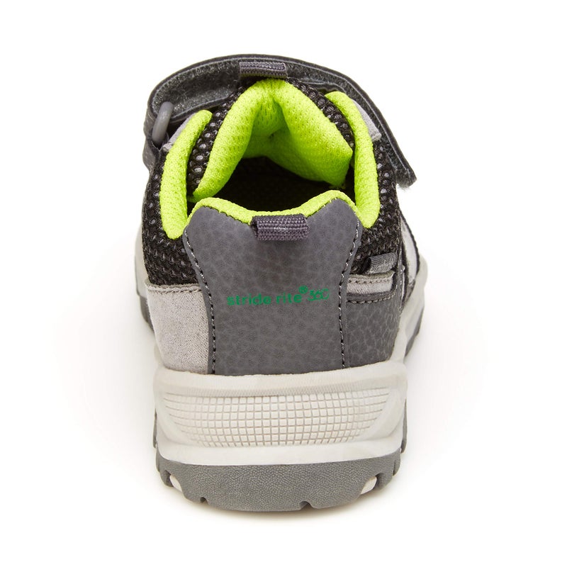 Stride rite حذاء رياضي للأطفال من سترايد رايت 360 آرتين 2.0، رمادي، 10 أطفال صغار - Image 3